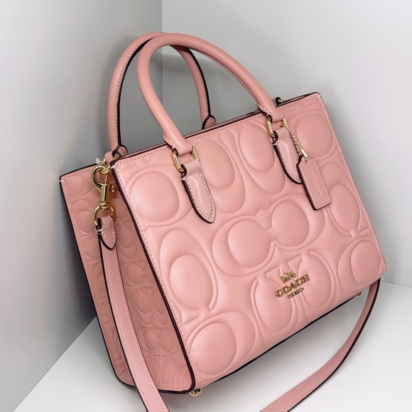 coach Maggie Small Tote Bag In Signature Leather